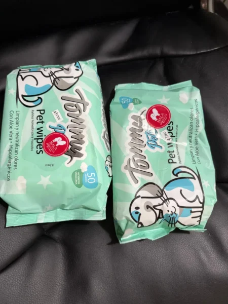 TOMMY PETS PAÑITOS HUMEDOSX 50 UD BOLSA X 6 50 Und