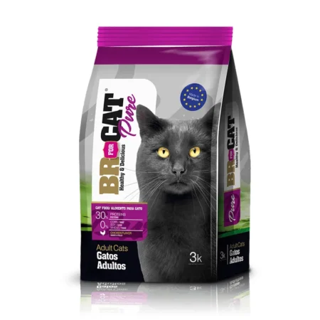BR FOR CAT PURE GATO ADULTO CHICKEN 1 Kg