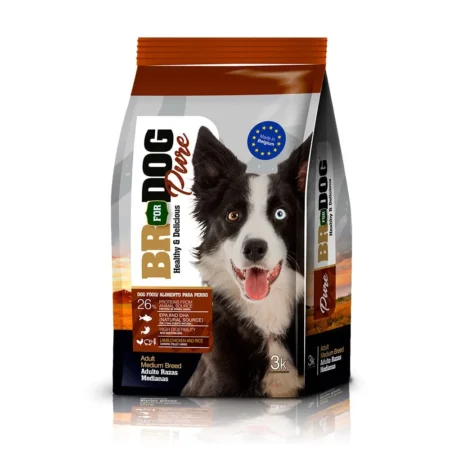 BR FOR DOG PURE ADULTO RAZA MEDIANA 1 Kg