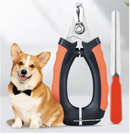 CALABAZA PETS CORTA UÑAS TIPO ALICATE CON LIMA