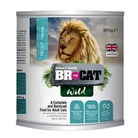 BR FOR CAT LATA WILD TROUT (TRUCHA) 400 Gr